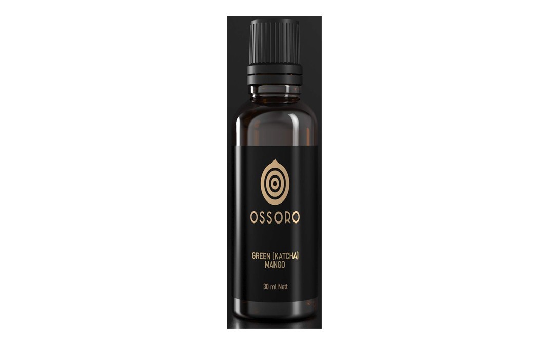 Ossoro Green (Katcha) Mango    Glass Bottle  30 millilitre